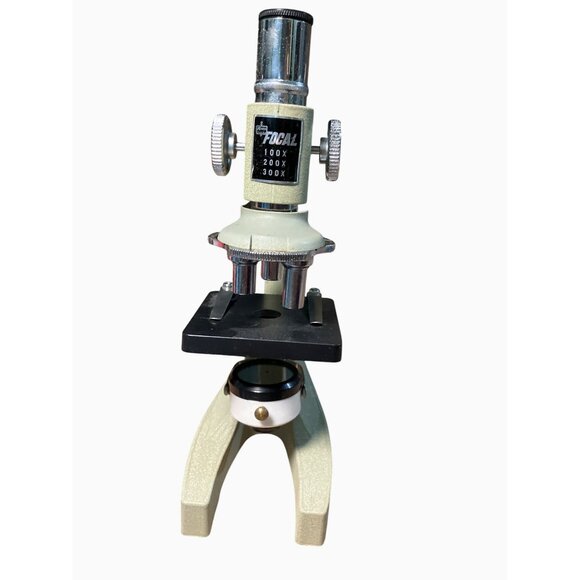 Focal Precision Made Microscope Set With Slides & Accessories Vintage - Picture 9 of 13